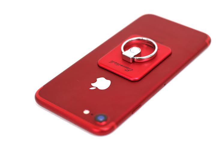 赤いiPhone 7/7 Plus(PRODUCT)REDレッドと絶妙にマッチする落下防止 