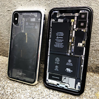 Iphone Xケース Monolith Transparent X ブラックの人気通販 Appbank Store