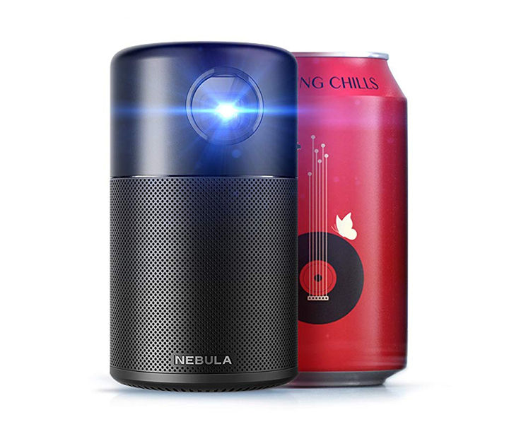 Anker Nebula Capsule Pro」単体でネット動画が楽しめる350ml缶サイズ