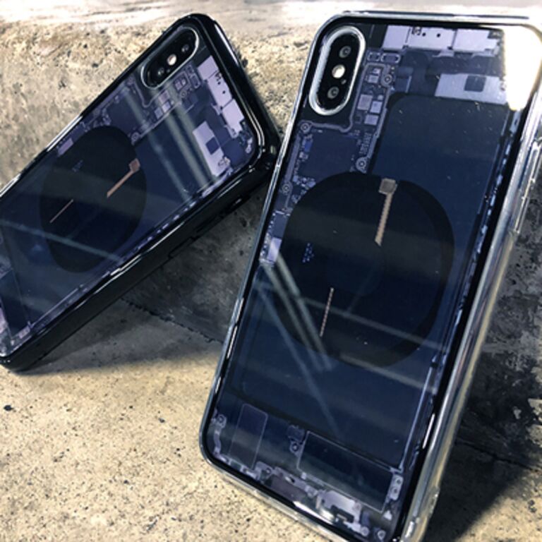 iPhone XRケース】EUREKA Translucent 6.1 背面強化ガラスケース