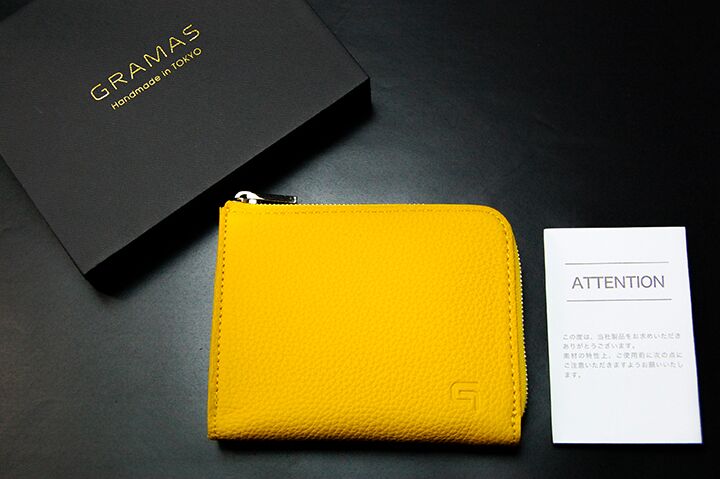 リアルに使えるミニ財布はコレ Gramas L字ジップ型ウォレット の使い勝手と上品さが絶妙 Appbank Store