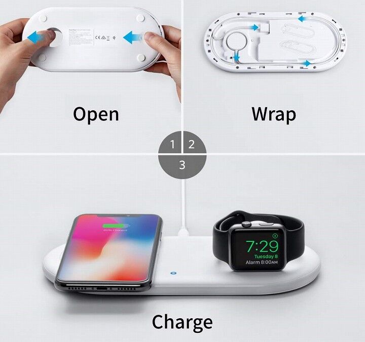 アンカー、iPhoneとApple Watchを同時に充電できるワイヤレス充電器「Anker PowerWave+ Pad with Watch  Holder」発売 | AppBank Store