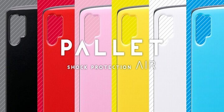 Galaxy Note 10+ ハイブリッドケース「PALLET AIR(パレットエアー)」