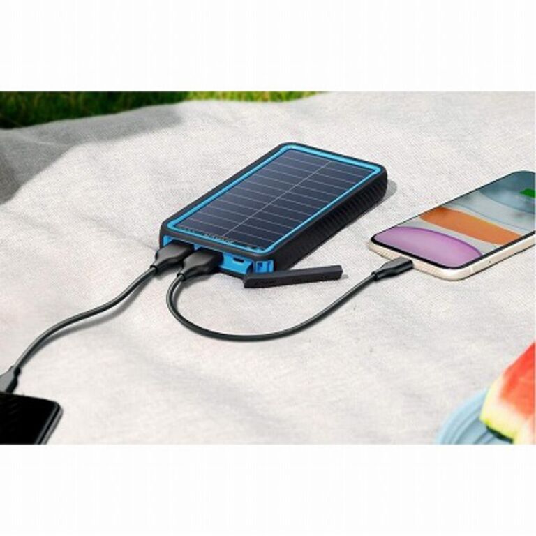 キャンプや停電で心強い ソーラーパネル付きモバイルバッテリー Anker Powercore Solar 登場 Appbank Store