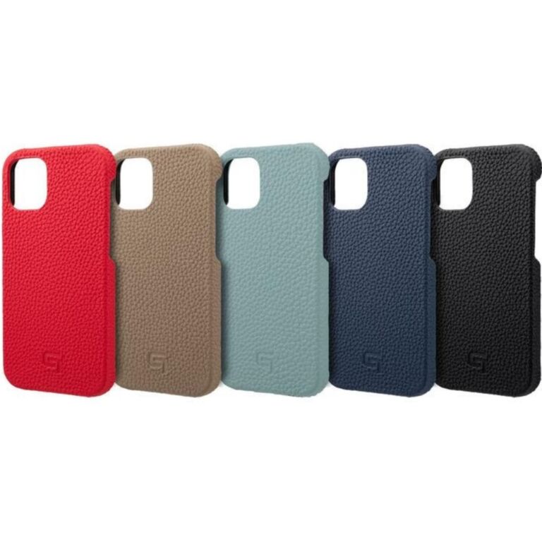 GRAMAS Shrunken-calf Leather シェルケース Red iPhone 12 miniの人気通販 | AppBank Store