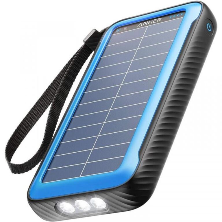 災害時に心強い。ソーラーパネル搭載「Anker PowerCore Solar 20000