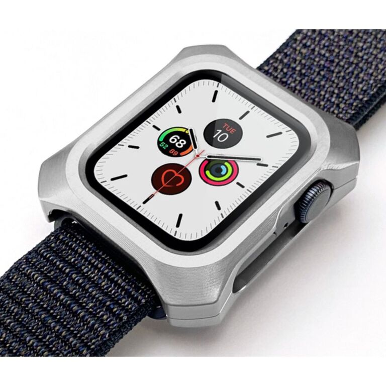 えむ様専用】Applewatch 箱無し本体 充電器＋保護カバー＋革ベルト付-