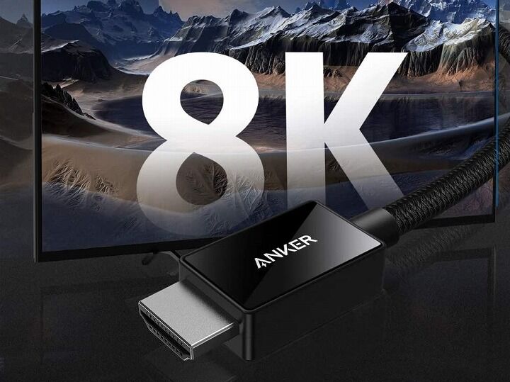 プレステ5にも使える！HDMI 2.1対応、4K・8K高画質出力「Anker Ultra High Speed HDMI ケーブル」が本日より登場 |  AppBank Store