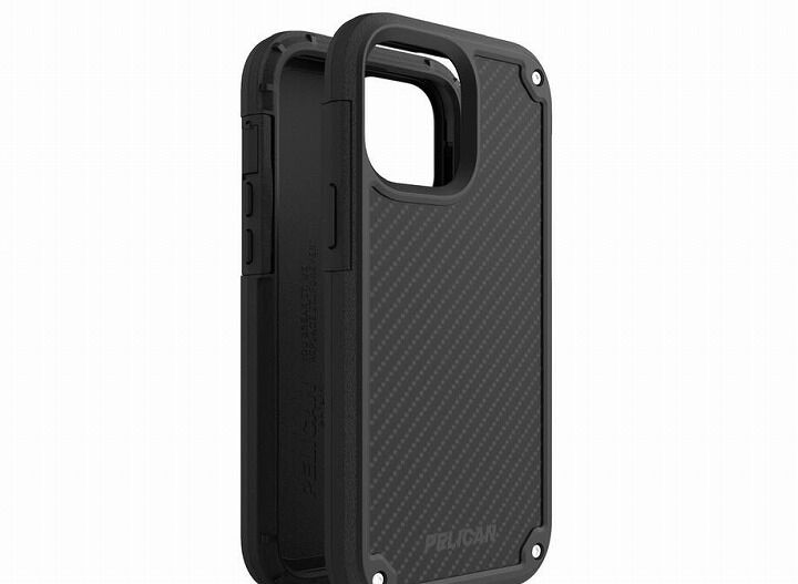 iPhone 13 Pelican Shield - Black Kevlar w/ Antimicrobial ホルスターセット