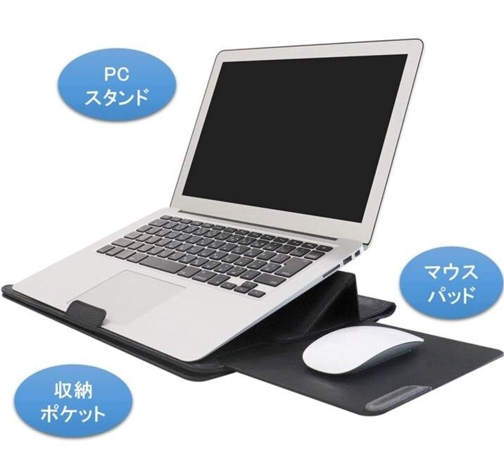 収納・スタンド・マウスパッドも！3in1の「ONSURU マウスパッド付きPC