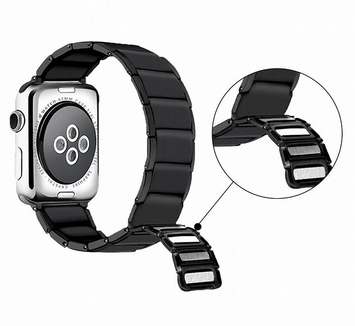 Apple Watchを美しく魅せる。ステンレススチールベルト「TF7」を付けて