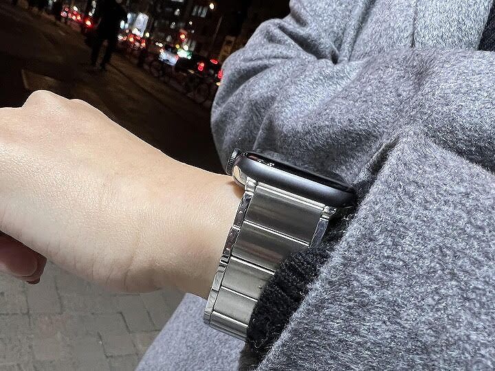 日本限定モデル】 新品 Apple Watch ベルト 38 40 41mm 灰迷彩 バンド