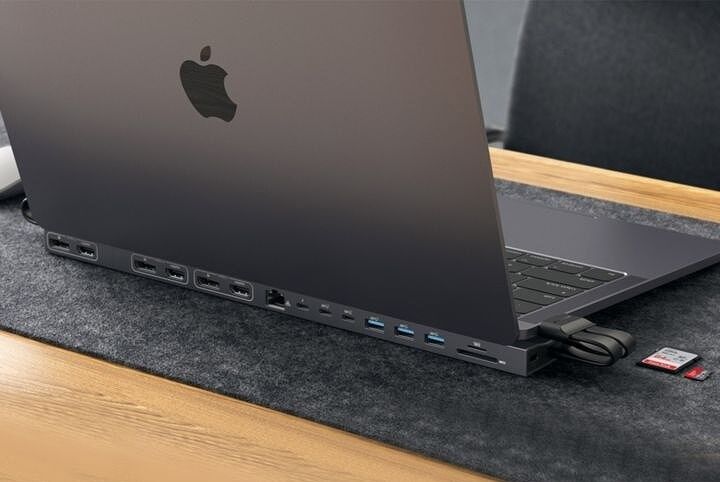 HyperDrive Triple 4K Display Dock ＋ Magnetic Module for MacBook