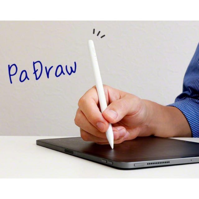 1秒起動、すぐさま書ける。iPad専用のタッチペン「Stylus Pen PaDraw」