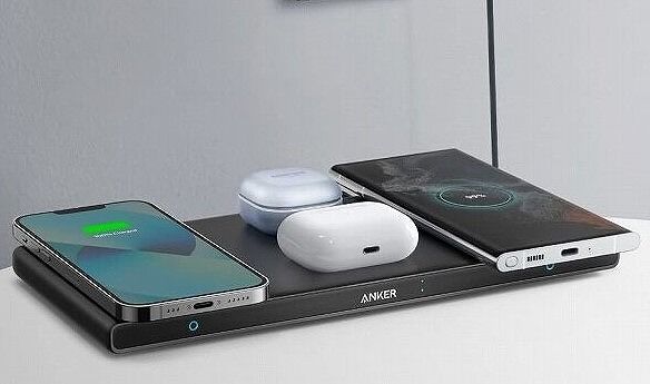 Anker 552 Wireless Charger (5-in-1 Station)レビュー！家族でシェア 