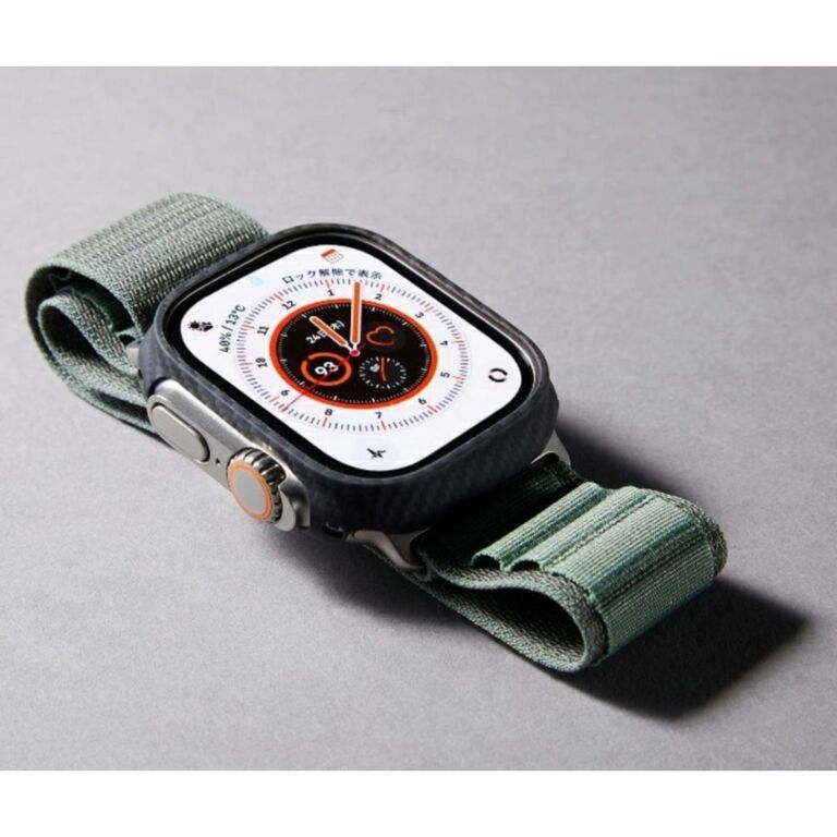 驚異の1g以下。アラミド繊維を使った極薄Apple Watch Ultra