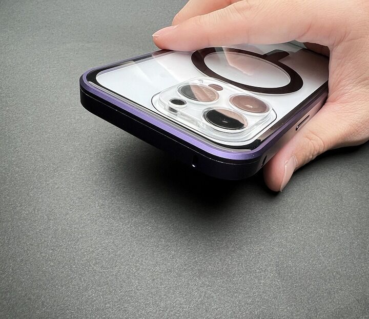 360度フルカバー、iPhone14ガラスケースの大本命「Monolith Magnetica ...