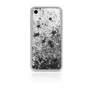 iPhone XR ケース White Diamonds Sperkle Case 背面ケース Black Stars iPhone XR