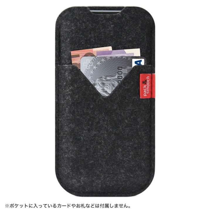 Iphone6s Plus 6 Plusケース ウールフェルト製スリーブポケットケース ブラック Iphone 6s Plus 6 Plusの人気通販 Appbank Store