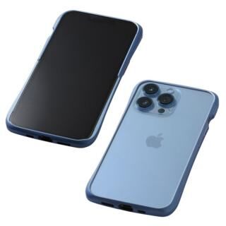 iPhone 13 Pro ケース Deff CLEAVE Aluminum Bumper ブルー iPhone 13 / 13 Pro【1月下旬】