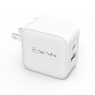 CellCube 2ポートUSB-C Fast Charger PD20W+12W