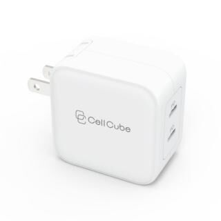 CellCube 2ポートUSB-C Fast Charger PD20W×2