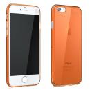 ウルトラスリムタフ 0.5mm クリアハードケース オレンジ iPhone 6 Plus