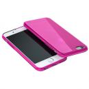 ウルトラスリム TPUクリアケース ピンク iPhone 6 Plus