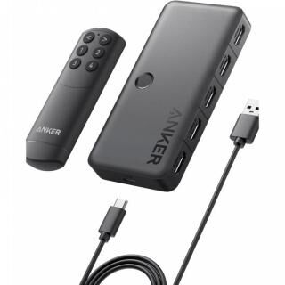 Anker HDMI Switch (4-in-1 Out, 4K HDMI)【5月上旬】