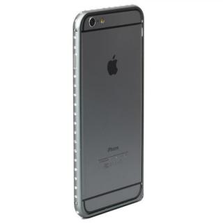 iPhone6 Plus ケース クリスタルを埋め込んだアルミバンパー truffol Crystal Air スペースグレイ iPhone 6 Plus