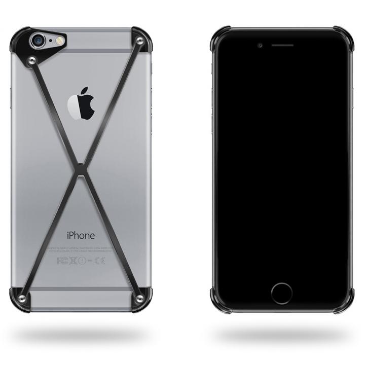 iPhone6 Plus ケース 端末の美しさを活かすバンパー RADIUS ブラック iPhone 6 Plus_0