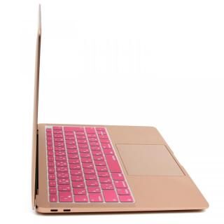 キースキン 2018 MacBook Air 13インチ専用 キーボードカバー ピンク