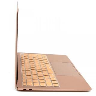 キースキン 2018 MacBook Air 13インチ専用 キーボードカバー オレンジ
