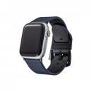 GRAMAS Genuine Leather Watchband for Apple Watch 40/38mm ネイビー