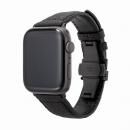 GRAMAS German Shrunken-calf Watchband for Apple Watch 44/42mm Black