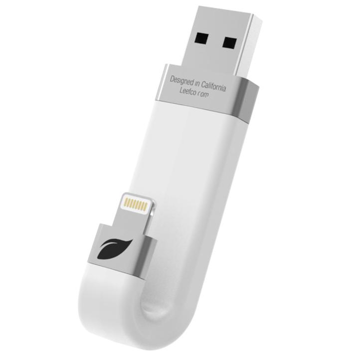 USB/Lightningフラッシュメモリ leef iBRIDGE 32GB/ホワイト_0
