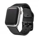 GRAMAS Genuine Leather Watchband for Apple Watch 44/42mm ブラック