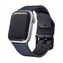 GRAMAS Genuine Leather Watchband for Apple Watch 44/42mm ネイビー
