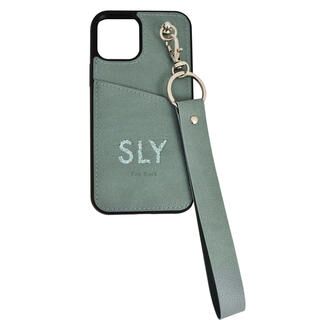 iPhone 12 / iPhone 12 Pro (6.1インチ) ケース SLY Die cutting_Case blue iPhone 12/12 Pro