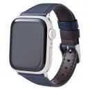 GRAMAS COLORS Originate Genuine Leather Apple Watch Watchband 45/44/42mm Navy