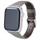 GRAMAS COLORS Originate Genuine Leather Apple Watch Watchband 45/44/42mm Ash Gray