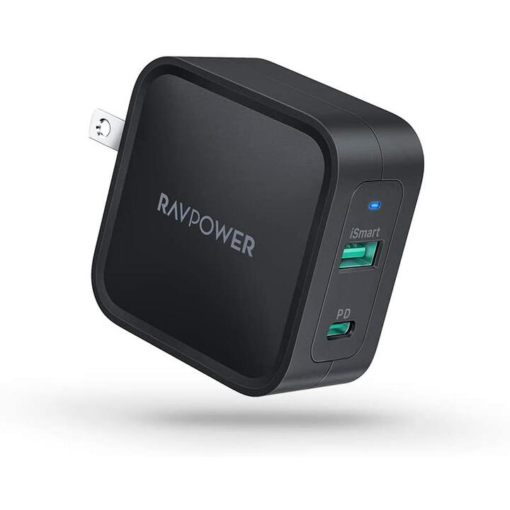 RAVPower RP-PC133 Type C 急速充電器 65W USB-A + USB-C_0