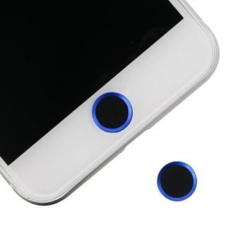 ホームボタンシール Touch ID対応 ブラック/ブルー