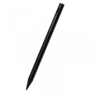 エレコム タッチペン 充電式 スタイラスペン 極細 ペン先 2mm マグネット付 iPad ブラック