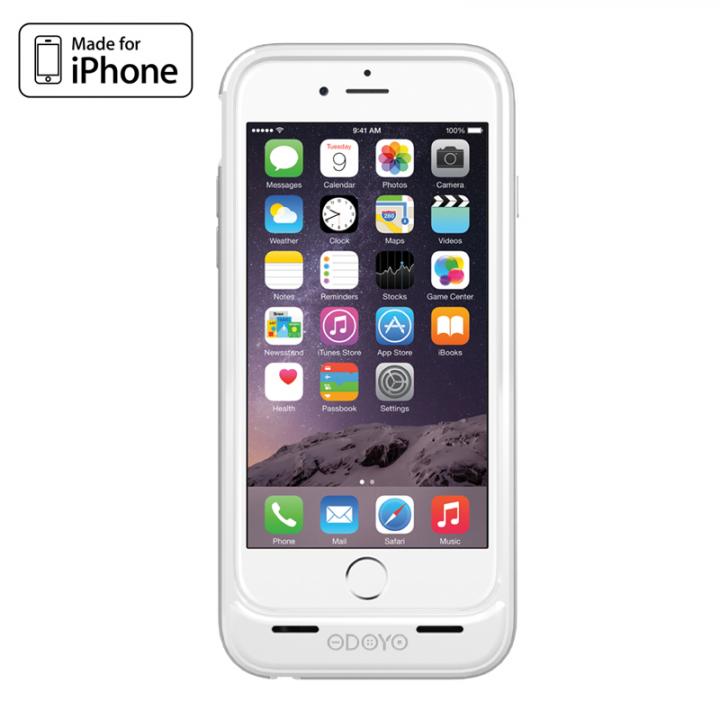 iPhone6 ケース [MFi認証取得]バッテリー内蔵ケース ODOYO PowerShell EX シルバー iPhone 6_0