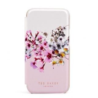 iPhone 12 mini (5.4インチ) ケース Ted Baker Folio Case Jasmine Pink Cream Rose Gold iPhone 12 mini
