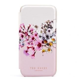 iPhone 12 / iPhone 12 Pro (6.1インチ) ケース Ted Baker Folio Case Jasmine Pink Cream Rose Gold iPhone 12/12 Pro