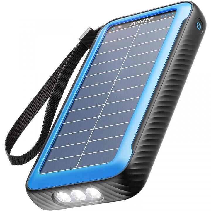 Anker PowerCore Solar 20000 モバイルバッテリー ソーラー発電 ブラック【8月下旬】_0