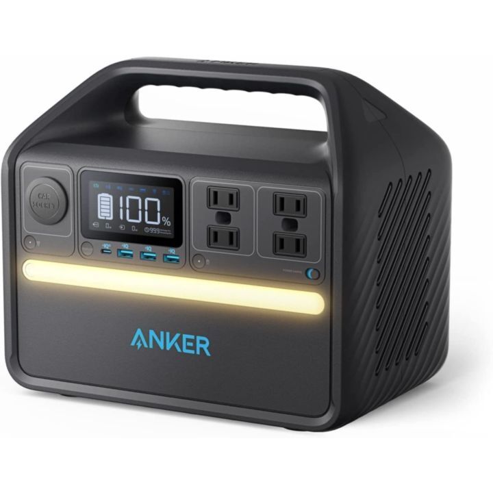 Anker 535 Portable Power Station PowerHouse 512Wh ポータブル電源 ブラック【10月中旬】_0