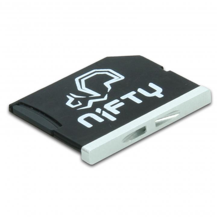 スマートにMacBookの容量追加 Nifty MiniDrive  MacBook Air 13インチ シルバー_0